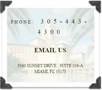 
Richard N. Sox
Owner/Realtor

305-443-4300

EMAIL ME

9360 Sunset Drive. , Suite 200
 coral gables, fl 33134
